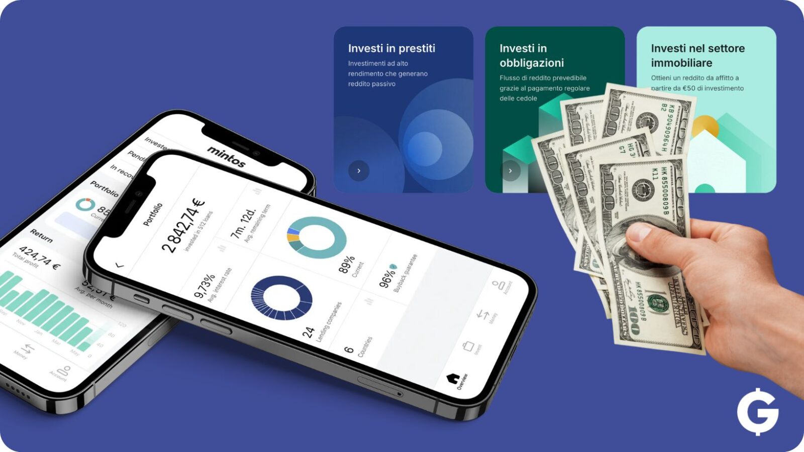 Mintos - Immagine App e Soldi