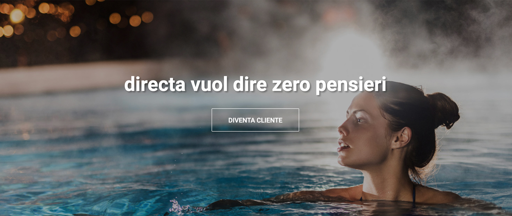 Hero della homepage di Directa